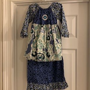 NWOT adorable girls pant set. Baxter & Beatrice